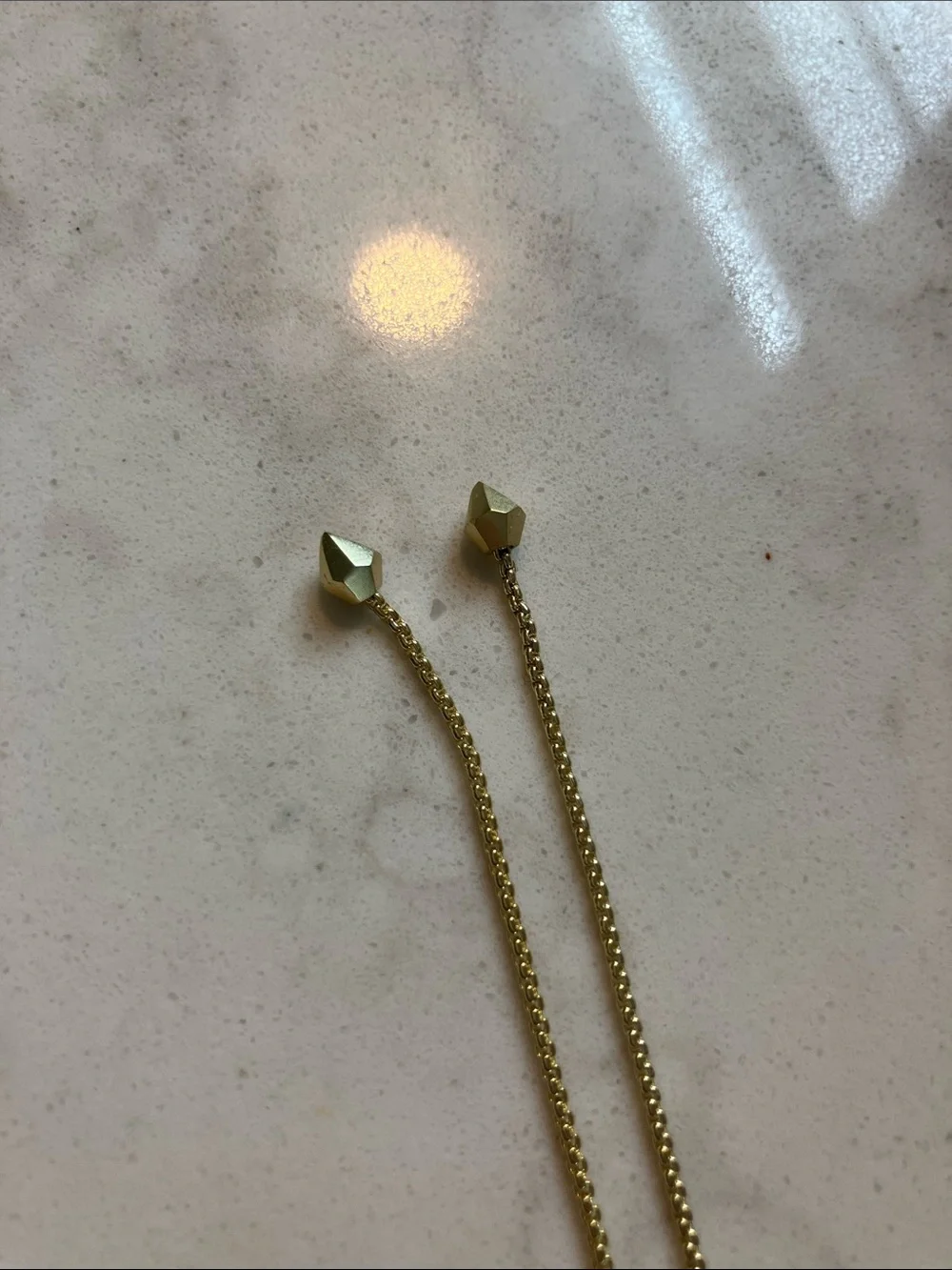 Kendra Scott Gemini Zodiac Charm Necklace Set - Gold (Never Worn) - Picture 7 of 8
